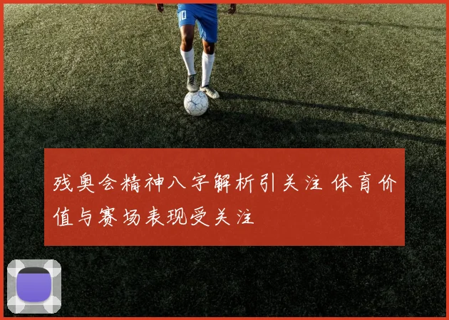 残奥会精神八字解析引关注 体育价值与赛场表现受关注